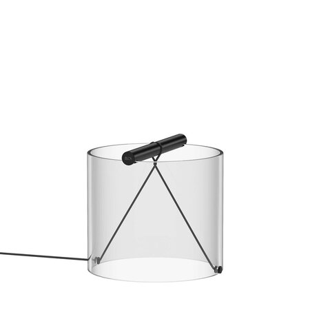 Flos To Tie T1-Tischlampe - schwarz eloxiert