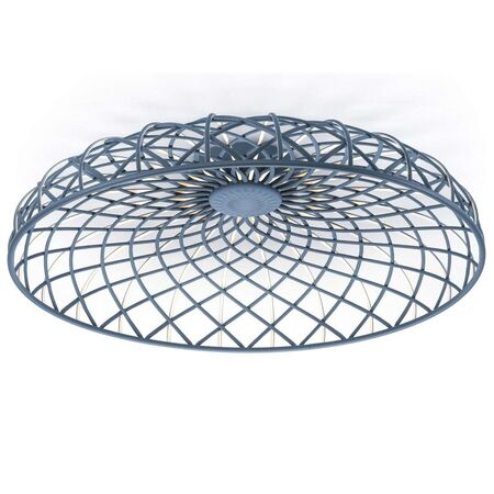 Flos C-Deckenleuchte Skynest von Flos  Türkisblau