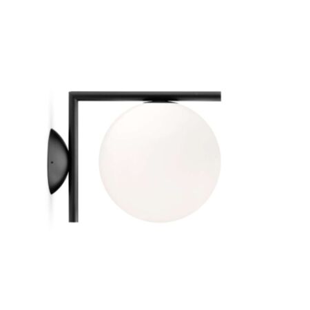 Flos Ceiling/Wall Double IC Lights von Flos  Black, IC Lights C/W1 Double