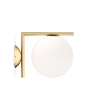 Flos Ceiling/Wall Double IC Lights von Flos  Brass, IC Lights C/W1 Double
