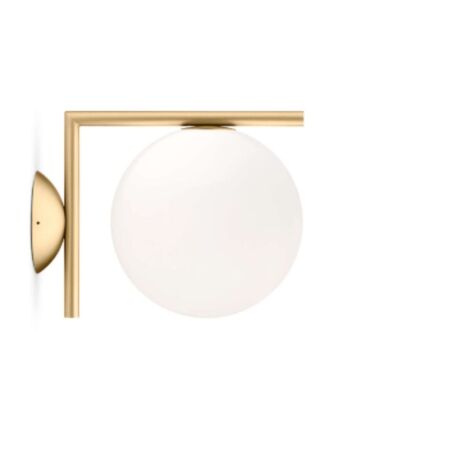 Flos Ceiling/Wall Double IC Lights von Flos  Brass, IC Lights C/W2 Double