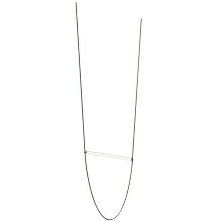 Flos Pendelleuchte Wireline von Flos  Hellrosa RAL 3015, Forest Green