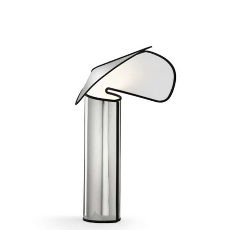 Flos Tischleuchte Chiara Floor von Flos Aluminium/Anthrazit