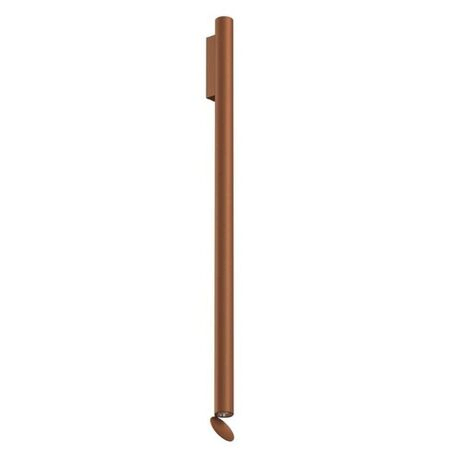 Flos Wandleuchte Flauta Riga Indoor von Flos  Hellrosa RAL 3015, Anodized Copper, H1000 Riga