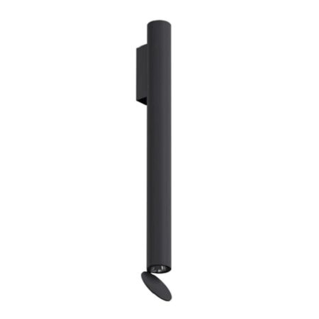 Flos Wandleuchte Flauta Riga Indoor von Flos  Hellrosa RAL 3015, Black, H500 Riga