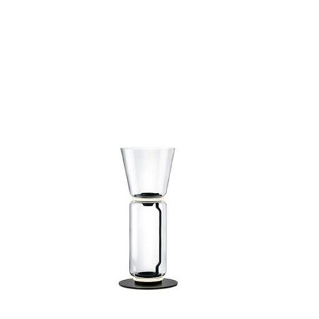 Flos Stehleuchte Noctambule Floor 1 High Cylinders Cone Small Base von Flos   Schwarz
