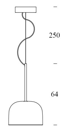 Fontana Arte EQUATORE LED-Pendelleuchte - Gross