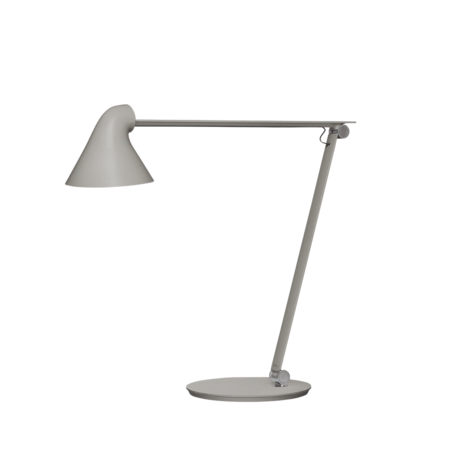 Louis Poulsen Louis Poulsen NJP Tischleuchte Hellgrau Aluminium, LEUCHTENFUß, LED 3000K 10W