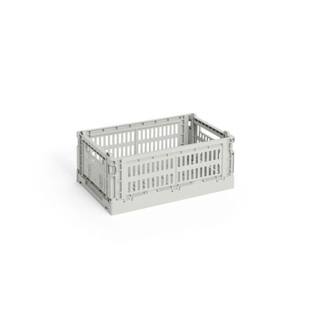HAY Accessoires HAY Colour Crate S Grey, B: 17 cm / L: 26.5 cm / H: 10.5 cm 