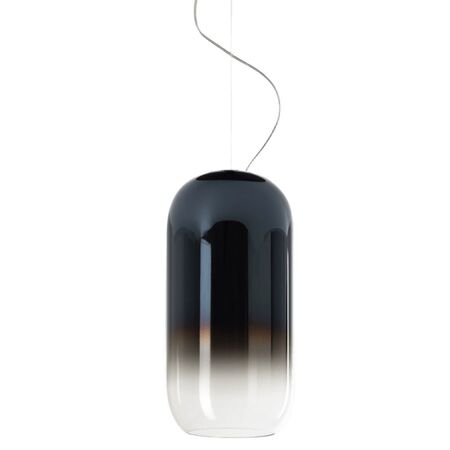 Artemide Artemide Gople Pendelleuchte Hellrosa RAL 3015, Weiss / Weiss, 1405050A, blau saphir