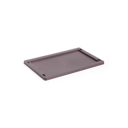 HAY Accessoires Colour Crate Lid Plastic Small von HAY  Bordeaux