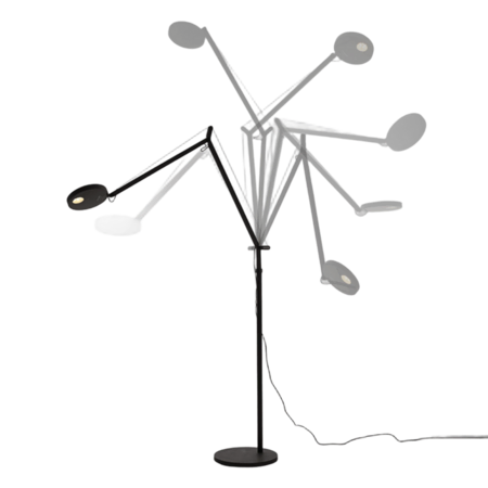 Artemide Artemide Demetra Micro Tavolo Leseleuchte Anthrazitgrau - 3000 K