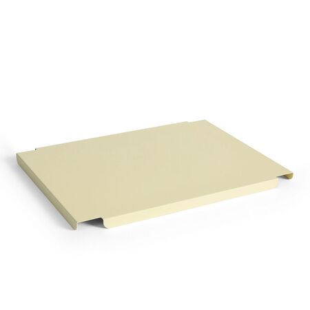 HAY Accessoires Colour Crate Lid Medium Light yellow 