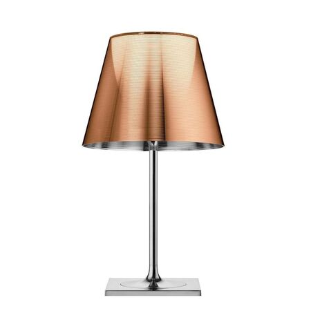 Flos Tischleuchte KTribe T2 von Flos  Aluminium, Kunststoff, Aluminiertes bronze