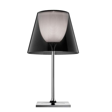 Flos Tischleuchte KTribe T2 von Flos  Aluminium, Kunststoff, Fumée