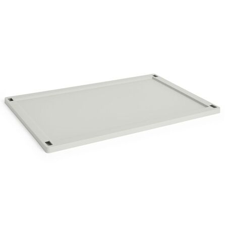 HAY Accessoires Colour Crate Lid Plastic Large von Hay Grey