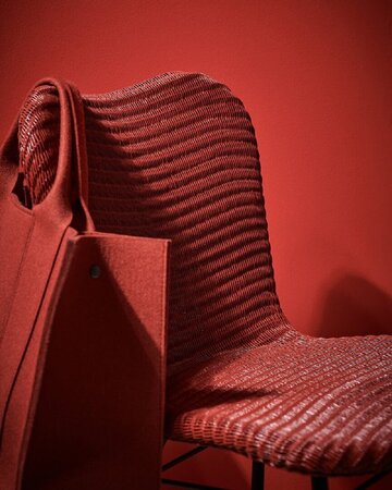 Vincent Sheppard Lily Dining Chair Steel A Base