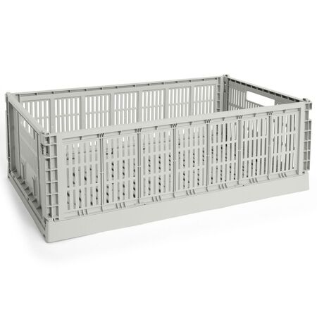 HAY Accessoires Aufbewahrungsbox Colour Crate XL von Hay Grey
