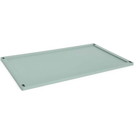 HAY Accessoires Colour Crate Lid Plastic XL von Hay Sage green