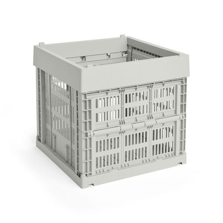 HAY Accessoires Colour Crate Cube von Hay Grey