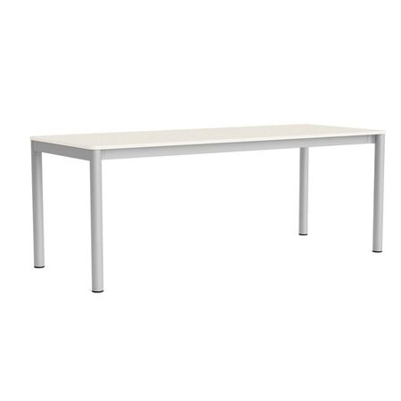 HAY Living Bündiger Esstisch Annex von Hay L: 200 cm, Cotton Cream, Natural