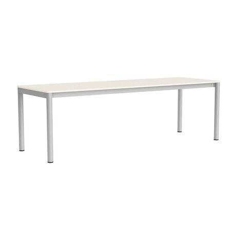 HAY Living Bündiger Esstisch Annex von Hay L: 240 cm, Cotton Cream, Natural