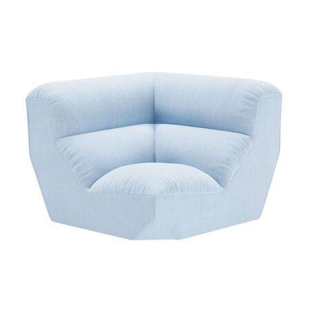 &Tradition Sofaeckmodul Hi Lo AV55 von &Tradition Hellblau 0733 - Gentle