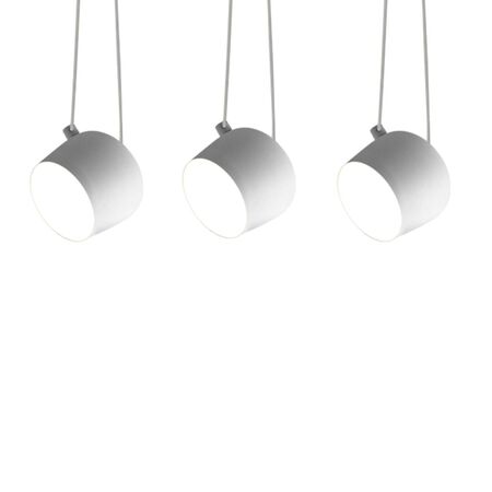 Flos Pendelleuchte Aim Set von Flos  Weiss
