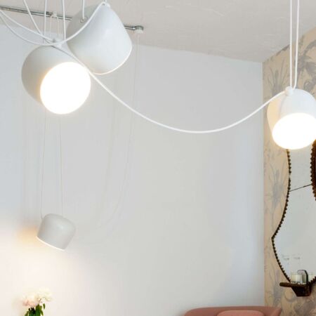 Flos Pendelleuchte Aim Set von Flos  Weiss-2