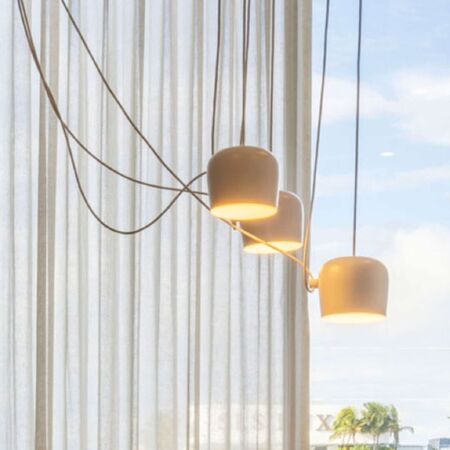 Flos Pendelleuchte Aim Set von Flos  Weiss-1