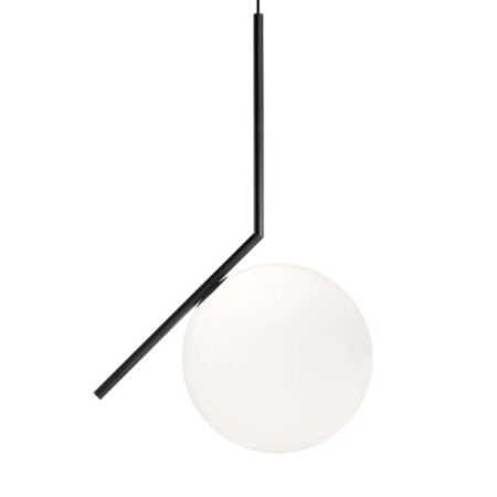 Flos Pendelleuchte IC S2 von Flos  Schwarz