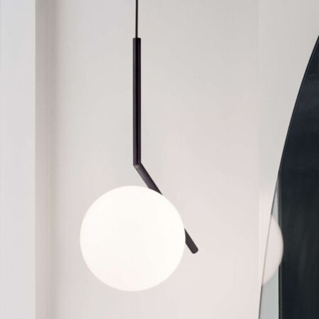 Flos Pendelleuchte IC S2 von Flos  Schwarz-1