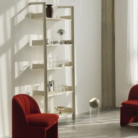 &Tradition Rombe Full Bay Shelves IF1 von &Tradition Alabaster-1
