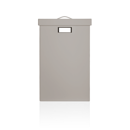 Decor Walther BROWNIE Wäschebehälter BROWNIE WB-Lederimitat Taupe