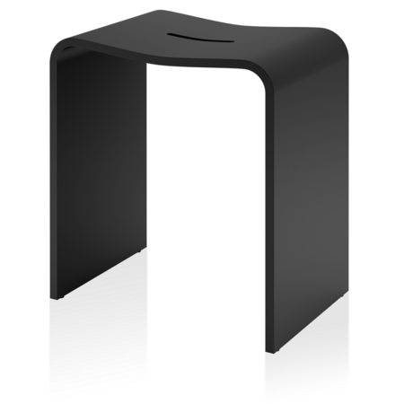Decor Walther Duschhocker Stone Stool - Schwarz