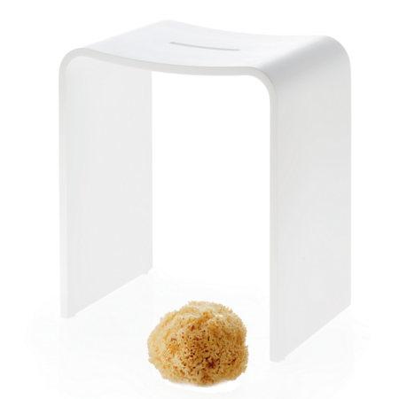 Decor Walther Duschhocker Stone Stool - Weiss