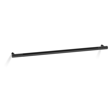 Decor Walther Handtuchstange Club HTE60 - Schwarz matt/Schwarz matt