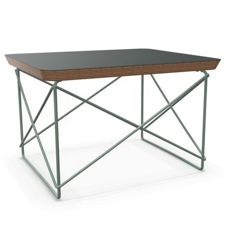Vitra Occasional Table LTR Monochrom von Vitra Linoleum Jade / Eames Sea Foam Green