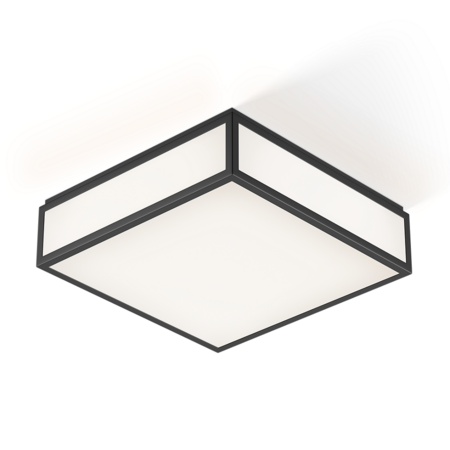 Decor Walther Decken/Wandleuchte Bauhaus 3 N LED - Schwarz Matt