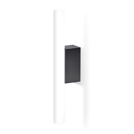 Decor Walther Omega 2 Wandleuchte - schwarz matt