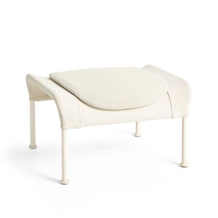 HAY Living Hay O2 Ottoman Filzgleiter, Eggshell, Lift - Soft Cream