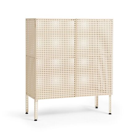HAY Living Hay Perforated Cabinet Floor Eggshell, Medium