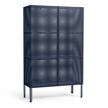 HAY Living Hay Perforated Cabinet Floor Steel Blue, Gross