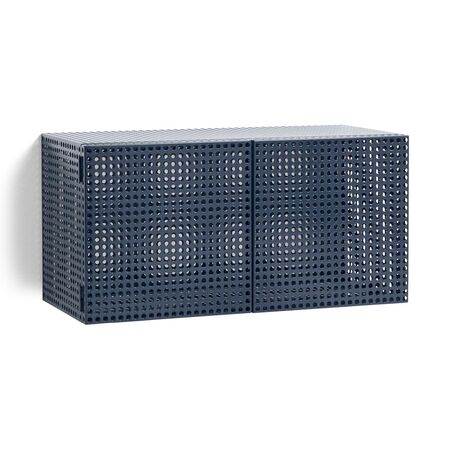 HAY Living Hay Perforated Cabinet Wandschrank Steel Blue