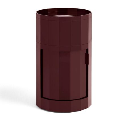 HAY Living Container Facet von Hay  Burgundy Red, Ø38 / H66 cm