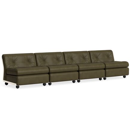 HAY Living Hay Amanta 4 Seater Cream, Sense Forest