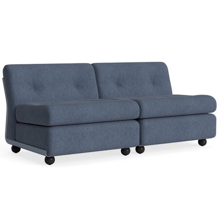 HAY Living HAY Amanta 2 Seater Frost blue, Turf - Blue Grey