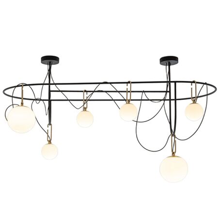 Artemide Artemide nh S5 Elliptic Schwarz / Messing