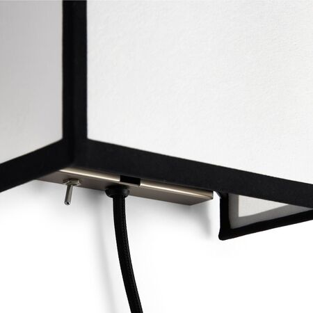 HAY Living Archetypische Wandleuchte Ava Square von Hay Weiss