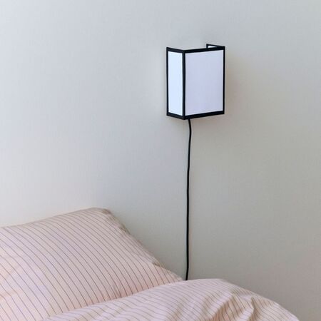 HAY Living Archetypische Wandleuchte Ava Square von Hay Weiss